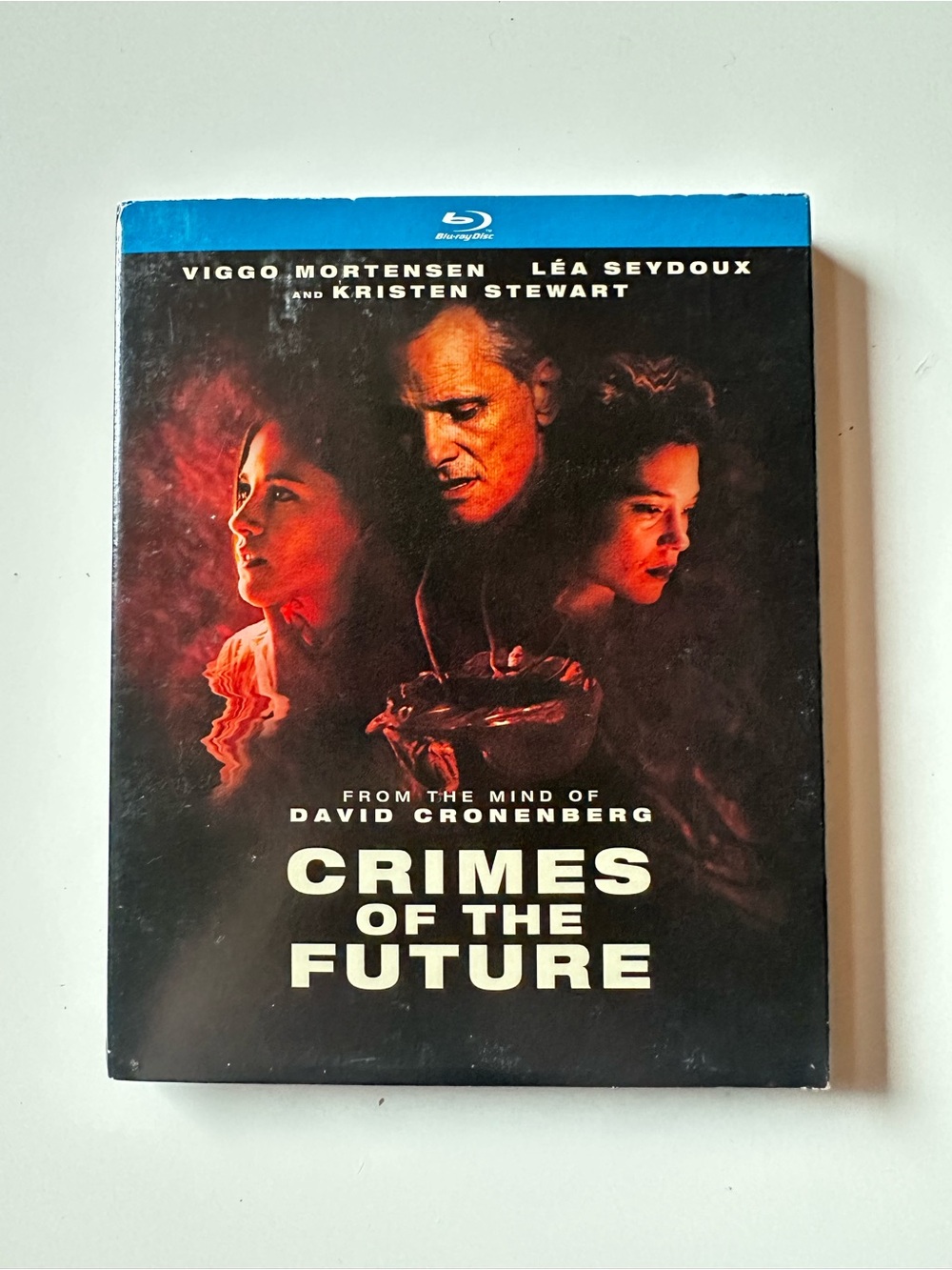 Crimes of the Future (Blu-ray, 2022) w/ Slipcover Viggo Mortenson NEW